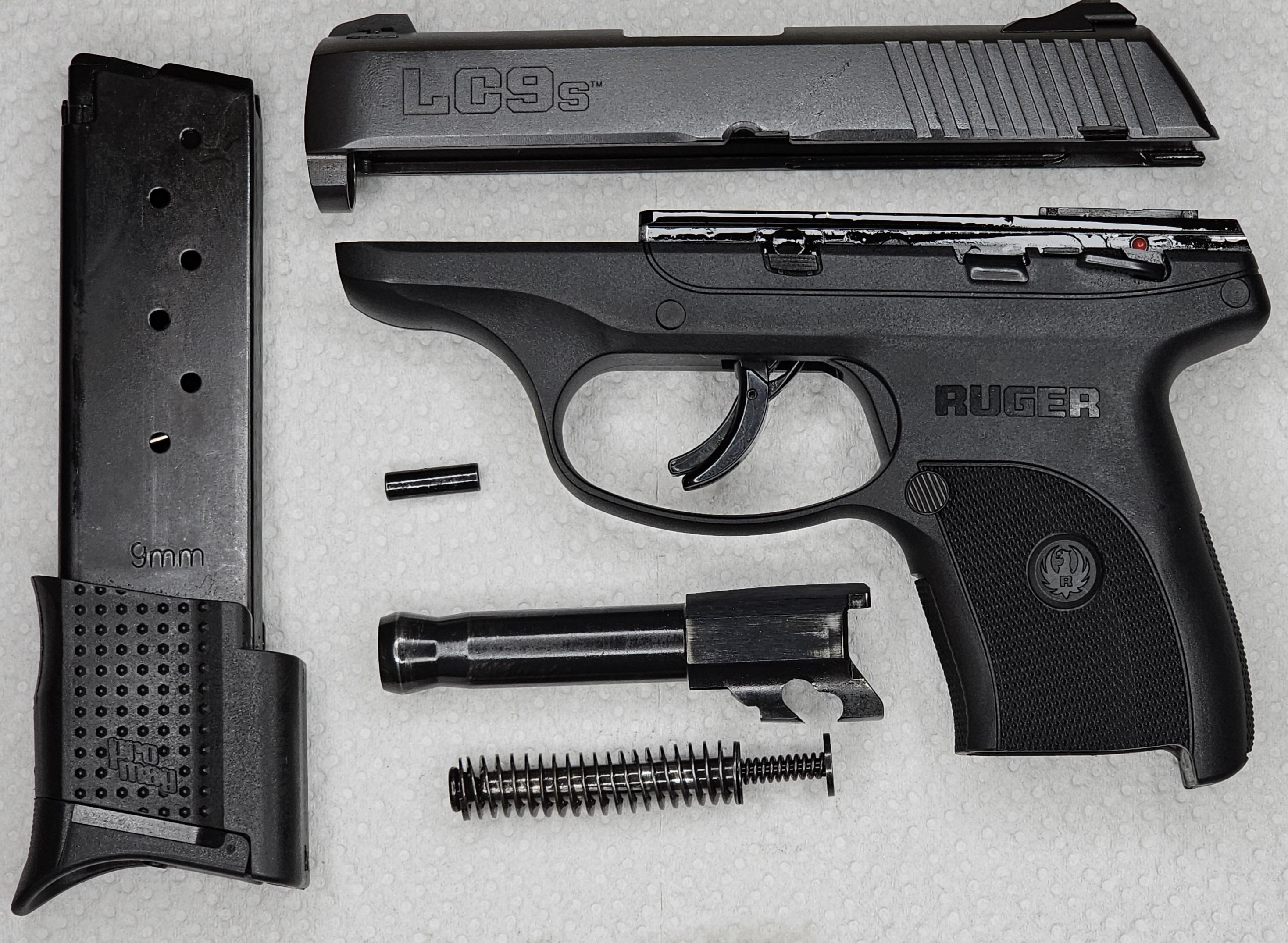 Ruger LCR 9mm Subcompact with Extended Magazine
